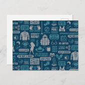 Seinfeld | Meme Pattern Briefkaart (Voorkant / Achterkant)