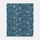 Seinfeld | Meme Pattern Fleece Deken (Voorkant)