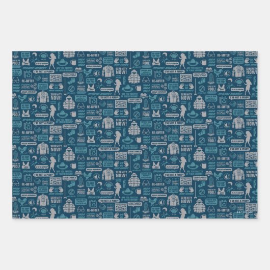 Seinfeld | Meme Pattern Inpakpapier Vel (Voorkant)