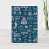 Seinfeld | Meme Pattern Kaart (Voorkant)