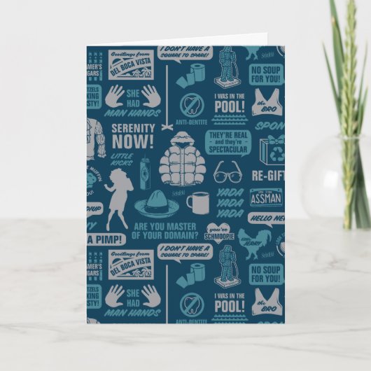 Seinfeld | Meme Pattern Kaart (Voorkant)