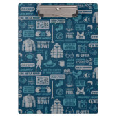 Seinfeld | Meme Pattern Klembord (Voorkant)