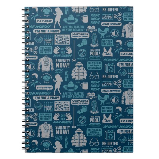 Seinfeld | Meme Pattern Notitieboek (Voorkant)