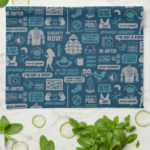 Seinfeld Meme Pattern Theedoek