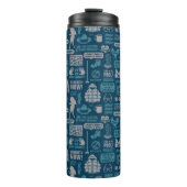 Seinfeld | Meme Pattern Thermosbeker (Voorkant)