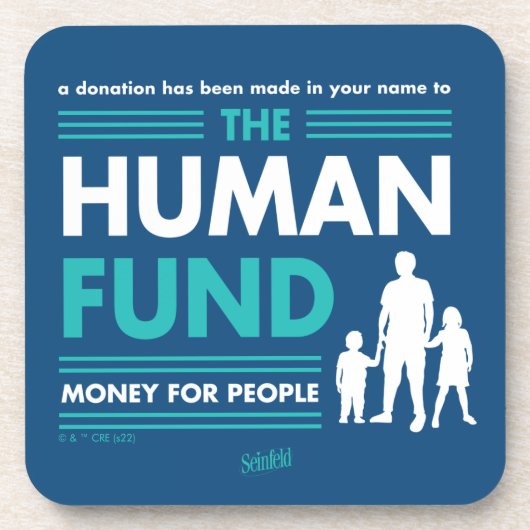 Seinfeld | Mensenfonds Bier Onderzetter (Voorkant)
