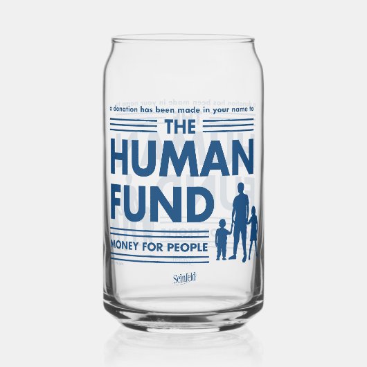 Seinfeld | Mensenfonds Blikvorm Glas (Achterkant)