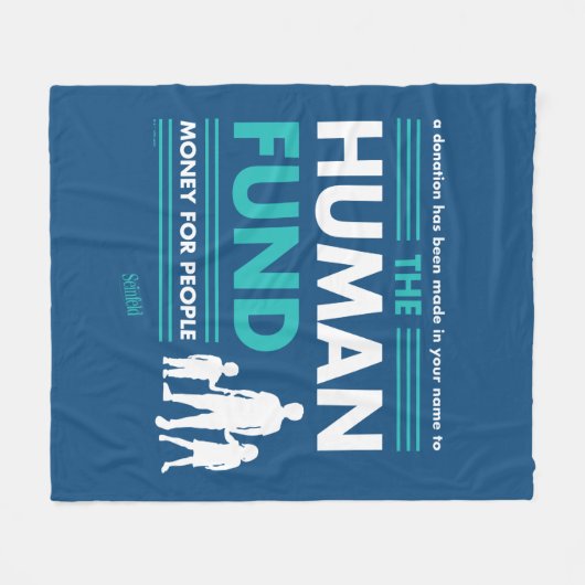 Seinfeld | Mensenfonds Fleece Deken (Voorkant (Horizontaal))