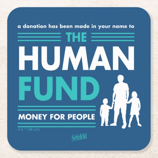 Seinfeld | Mensenfonds Kartonnen Onderzetters (Voorkant)