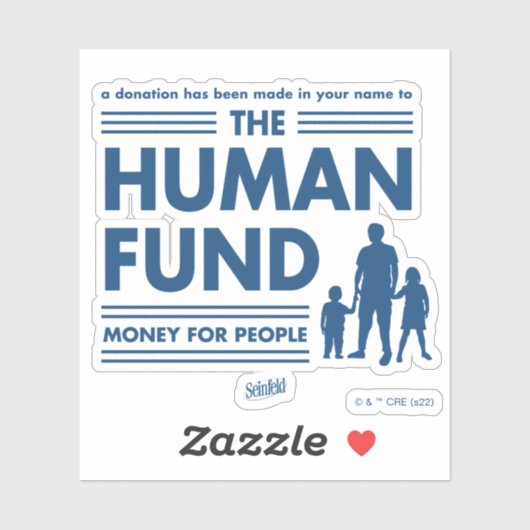 Seinfeld | Mensenfonds Sticker (Vel)