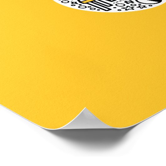 Seinfeld Pretzel Doodle Art Poster (Hoek)