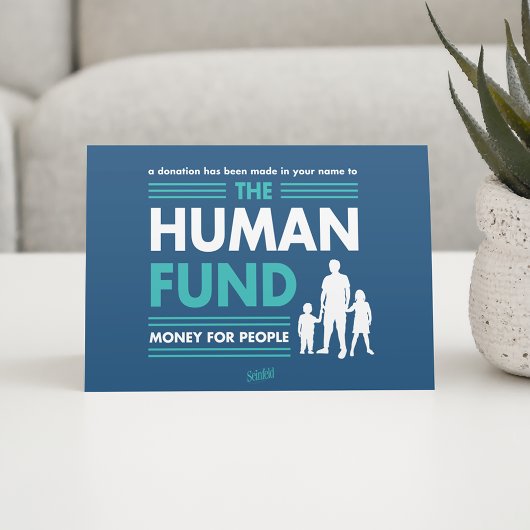 Seinfeld | The Human Fund Kaart