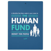 Seinfeld | The Human Fund Klembord (Achterkant)