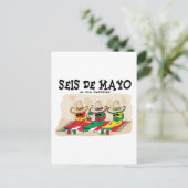Seis De Mayo Briefkaart (Staand voorkant)