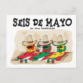 Seis De Mayo Briefkaart (Voorkant)