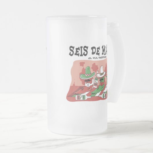 Seis de Mayo Matglas Bierpul (Voorkant rechts)