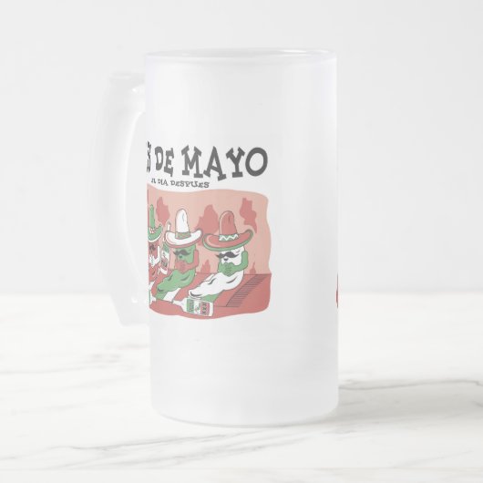 Seis de Mayo Matglas Bierpul (Voorkant links)