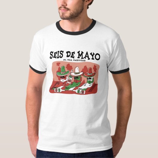 Seis de Mayo t-shirt (Voorkant)