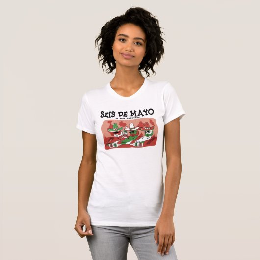 Seis de Mayo t-shirts (Voorkant volledig)