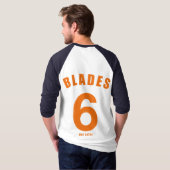 Seis del Solar - D - Blades T-shirt (Achterkant volledig)