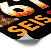 Seis Siete 67 Six Seven Kerstmis 67 Meme Poster (Hoek)