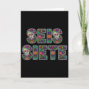 Seis Siete 67 Six Seven Meme Dia De Los Muertos  Kaart