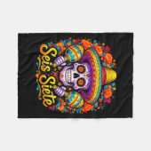 Seis Siete Spanish Humor Clroom Teaching Laugh Esp Fleece Deken (Voorkant (Horizontaal))