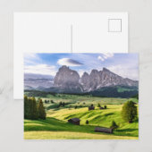 Seiser Alm | Dolomiet Alpen, Italië Briefkaart (Voorkant / Achterkant)