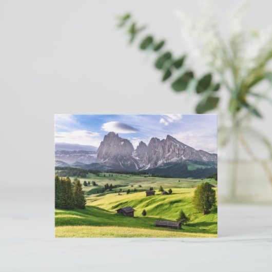 Seiser Alm | Dolomiet Alpen, Italië Briefkaart (Staand voorkant)