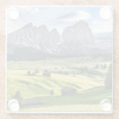 Seiser Alm | Dolomiet Alpen, Italië Glazen Onderzetter (Achterkant)