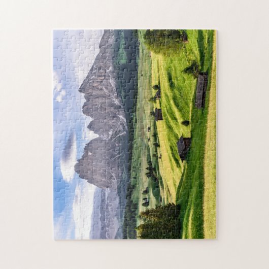 Seiser Alm | Dolomiet Alpen, Italië Legpuzzel (Verticaal)