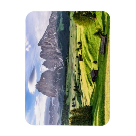 Seiser Alm | Dolomiet Alpen, Italië Magneet (Verticaal)
