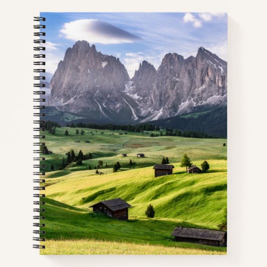 Seiser Alm | Dolomiet Alpen, Italië Notitieboek (Voorkant)