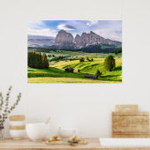 Seiser Alm | Dolomiet Alpen, Italië Poster (Keuken)