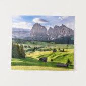 Seiser Alm | Dolomiet Alpen, Italië Wandkleed (Voorkant (horizontaal))