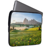 Seiser Alm, Dolomite Alps, Italië Laptop Sleeve (Voorkant Rechts)