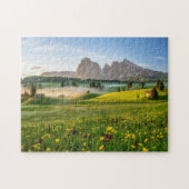 Seiser Alm, Dolomite Alps, Italië Legpuzzel (Horizontaal)