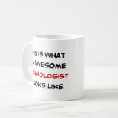 seismoloog geweldige koffiemok (Voorkant links)
