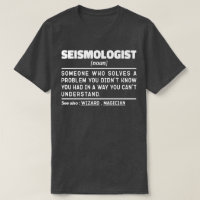 Seismoloog Noun Earth Scientist Seismische Analyst