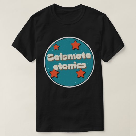 Seismotectonica T-shirt (Design voorkant)