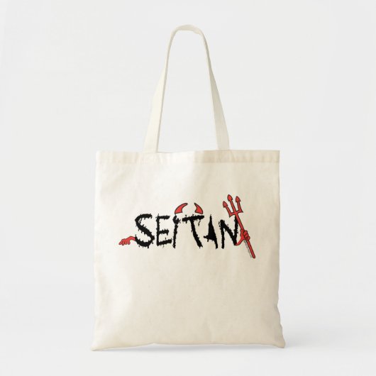 Seitan Halloween Bag Tote Bag (Voorkant)