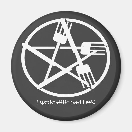 Seitan Worship Magnet (Voorkant)