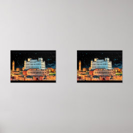 Seiyun City - Yemen Muurkunst Sets