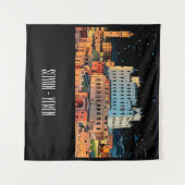 Seiyun City - Yemen Wandkleed (Voorkant (horizontaal))