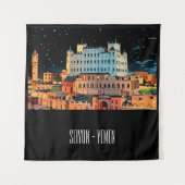 Seiyun City - Yemen Wandkleed (Voorkant)