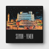 Seiyun Stad - Jemen Fotoplaat (Voorkant)