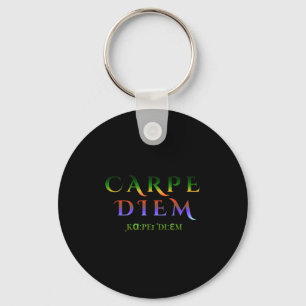 Seize Day Carpe Quote Diem Latin Inspirerend Tro Sleutelhanger