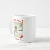 Seize het moment, zweet het niet! koffiemok (Voorkant links)