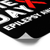 Seize The Day Epilepsy Awareness  Poster (Hoek)