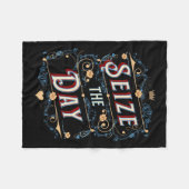Seize The Day Fleece Deken (Voorkant (Horizontaal))